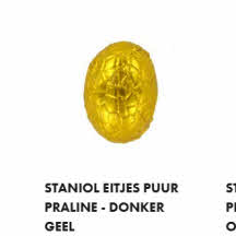Puur praliné Donker Geel