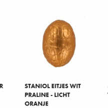 Wit praliné Licht Oranje