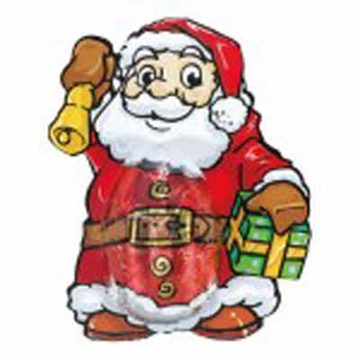 Kerstman chocolaatje Bodo