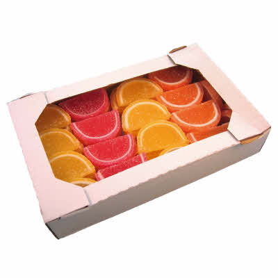 sinaasappel, limoen, framboos