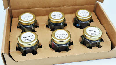 Het zit d'r op drop potjes