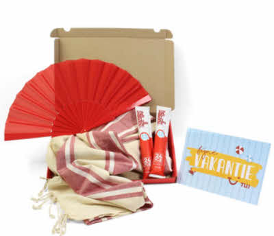 Brievenbuspakket afkoelen Rood