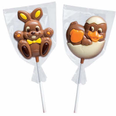 chocolade paas lolly's