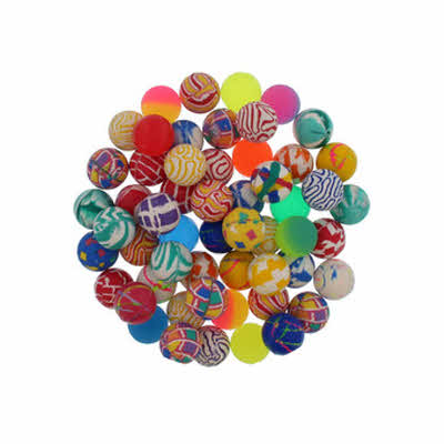 Stuiterballen assorted 27 mm