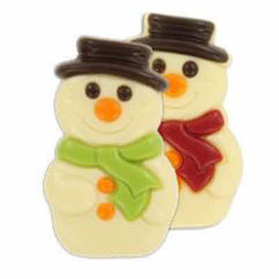 Sneeuwpop chocolaatjes