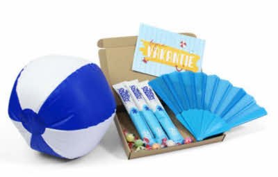 Brievenbuspakket Afkoelen blauw