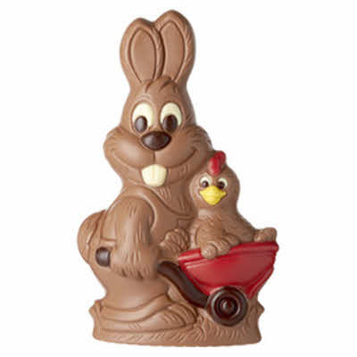 Choco papito HAAS met kip in kruiwagen