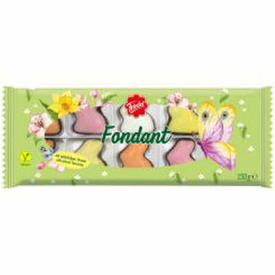 Fondant Haasjes met chocolade