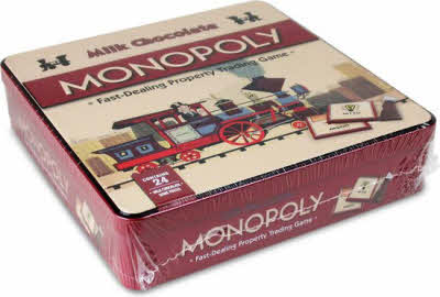 Monopoly chocolade spel