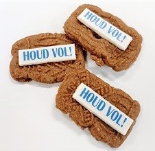 Speculaasjes met eigen boodschap